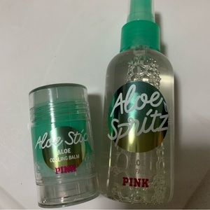 PINK Aloe facial spray & Aloe stick